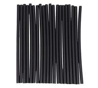 Doumneou Accesorios de bricolaje, 20 barras de pegamento caliente negras de 200 mm, 7 mm