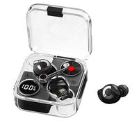 Doumneou Auriculares inalámbricos Bluetooth 5.3 Auriculares estéreo In-Ear Auriculares deportivos Fácil de usar Negro
