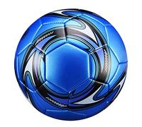 Doumneou Balón de fútbol profesional, tamaño 5, para competición al aire libre, color azul