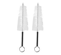 Doumneou Cepillo de limpieza universal de nailon para trombón, trompeta, cuerno, instrumento de viento, 2 unidades