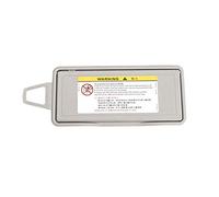 Doumneou Cubierta de espejo de repuesto para visera de coche Clase S W220 1998-2005, lado derecho gris