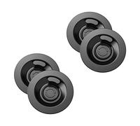 Doumneou Discos de limpieza de sílice, 4 unidades, Espresso RüCkkkspülung para máquinas de espresso, compatible con tabletas de limpieza