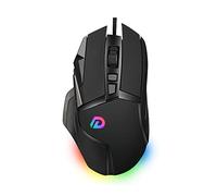 Doumneou DM502 Cableado para PUBG CSGO Ratón de programación Deportes Silencioso Luminoso Ratón Portátiles Accesorios Piezas