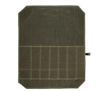 Doumneou Estuche enrollable para cuchillos, lona encerada para cubiertos, cuchillos, protectores, herramientas de cocina para el hogar y utensilios de cocina, bolsa de envoltura - C, Ejercito Verde