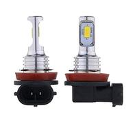 Doumneou H11 H8 H16 80W 4000LM 3000K Amarillo LED Kit de Bombillas de ConversióN de Luces Antiniebla