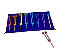 Doumneou Juego de tenedores de afinación de chakras para curación, terapia de sonido, manteniendo la armonía de cuerpo, mente y espíritu