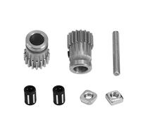 Doumneou Kit de extrusión de unidad MK3 para impresora 3D MK3, rueda de extrusión para impresora 3D Prusa I3 MK2 MK2S