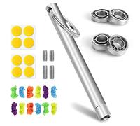 Doumneou Kit Yoyo, 12 cuerdas Yoyo, 8 almohadillas de silicona, 2 10 bolas no responden, 2 estrechas C sensibles, eje 4Yoyo