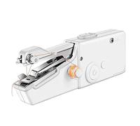 Doumneou Máquina de coser de mano, mini máquina de coser eléctrica, portátil, inalámbrica, herramienta rápida de reparación rápida