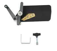 Doumneou Máquina de prensado de flores, papel crepé ondulado, herramientas de encaje, embalaje de flores, suministros de floristería (dientes finos)