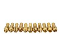 Doumneou Moda 11pcs/Set Mini Taladro Latón Collet Chuck Accesorios para Herramienta Eléctrica Rotativa