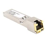 Doumneou Módulo RJ45 Switch Gbic 10/100/1000 Conector Cobre RJ45 Módulo Gigabit Ethernet Puerto 1Pcs