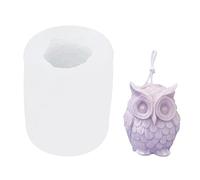Doumneou Molde de silicona para velas 3D para hacer velas, resina hecha a mano para yeso, herramientas de cera, fabricación de velas, S