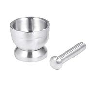 Doumneou Mortero Conjunto de Acero Inoxidable Farmacia Hierbas Cuenco de Cocina