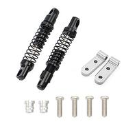 Doumneou para D12 RC Car Metal Amortiguador Trasero con Montaje Fijo Actualizaciones Piezas Accesorios,4