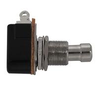 Doumneou Pedal de Guitarra 2 Pin SPST Efectos MomentáNeos Pulsador Interruptor de Pie