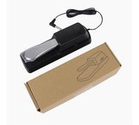 Doumneou Pedal de sostenido universal con interruptor de polaridad para pianos digitales, teclados electrónicos, MIDI y sintetizador, duradero, fácil de instalar, fácil de usar
