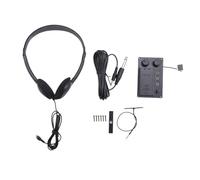 Doumneou Piezo eléctrico para mini silenciador para violín con cables para auriculares y conector