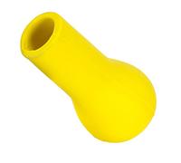 Doumneou Soporte para cinturón de pesca con cojín para caña de pescar, soporte para cintura, absorción de impactos, color amarillo