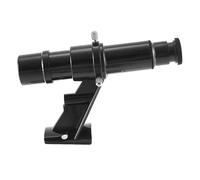 Doumneou Telescopio astronómico para telescopio óptico con soporte de mira de punto de mira negro sin monocular 5X24