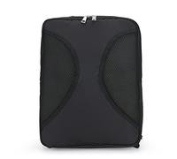 Doumneou universal de fibra de carbono para violín, rígida cuadrada ligera, color negro