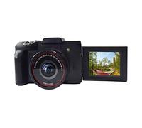 Doumneou Videocámara digital sin espejo con pantalla HD de 16 MP, zoom 16X, 1080P, con micrófono integrado