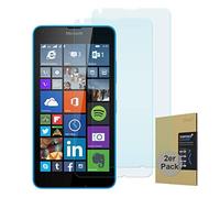 doupi 2X Protector de Pantalla Compatible con Microsoft Lumia 640, 3D 9H HD Duro Vidrio Templado, 2 Piezas, Transparente