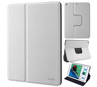 doupi Deluxe FlipCase para iPad Pro 12,9 Pulgada (2015/2017), Protección Funda Smart Sleep/Wake Up Función Case Soporte Stand Cover, Blanco