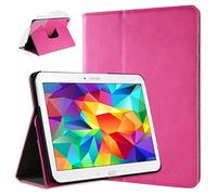 doupi Deluxe Protección Funda para Galaxy Tab 2 (10,1 Pulgadas), Smart Sleep/Wake Up función 360 Grados giratoria del Caso del Soporte Bolsa, Rosa