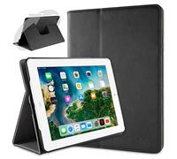 doupi Deluxe Protección Funda para iPad 2 3 4, Smart Sleep/Wake Up función 360 Grados giratoria del Caso del Soporte Bolsa, Negro