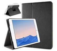 doupi Deluxe Protección Funda para iPad Mini 1 2 3, Smart Sleep/Wake Up función 360 Grados giratoria del Caso del Soporte Bolsa, Negro