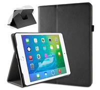 doupi Deluxe Protección Funda para iPad Mini 4 / Mini 5, Smart Sleep/Wake Up función 360 Grados giratoria del Caso del Soporte Bolsa, Negro