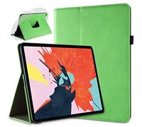 doupi Deluxe Protección Funda para iPad Pro 11 Pulgadas (2018), Smart Sleep/Wake Up función 360 Grados giratoria del Caso del Soporte Bolsa, Verde