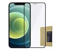 doupi FullCover Protector de Pantalla Compatible con iPhone 12 Mini (5,4 Pulgada), Cobertura Completa 3D 9H HD Duro Vidrio Templado, Negro