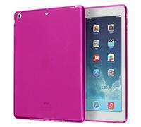 doupi PerfectFit Funda Compatible con iPad Air (1. Gen.) A1474 A1475 A1476 TPU Ligero Estuche Protección, Rosa
