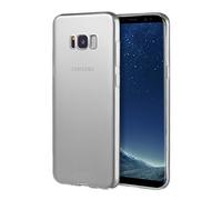 doupi UltraSlim AllClear Funda Compatible con Samsung Galaxy S8, Silicona Cover Ligero Carcasa Protectora, Transparente