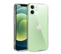 doupi UltraSlim AllClear Funda para iPhone 12 Mini (5,4 Pulgada) Ligero Estuche projoector Cover Case, Transparente