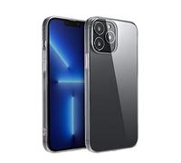 doupi UltraSlim AllClear Funda para iPhone 13 Pro MAX (6,7 Pulgada) Ligero Estuche projoector Cover Case, Transparente