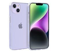 doupi UltraSlim AllClear Funda para iPhone 14 Plus (6,7 Pulgada) Ligero Estuche projoector Cover Case, Transparente