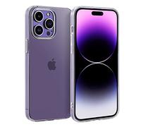 doupi UltraSlim AllClear Funda para iPhone 14 Pro MAX (6,7 Pulgada) Ligero Estuche projoector Cover Case, Transparente