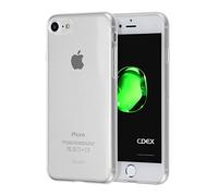 doupi UltraSlim AllClear Funda para iPhone SE (2020) / iPhone 8/7 (4,7 Pulgadas), Finamente Estera Ligero Estuche Protección, Transparente