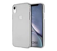 doupi UltraSlim AllClear Funda para iPhone XR (iPhone 10r) 6,1 Pulgada Ligero Estuche projoector Cover Case, Transparente