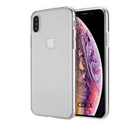 doupi UltraSlim AllClear Funda para iPhone XS (iPhone 10s) 5,8 Pulgada Ligero Estuche projoector Cover Case, Transparente