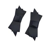 douqu 1 par Nuevo de leopardo animal cinta zapato Clips Retro lazos 3,15 pulgadas vinitage estilo cute Shoe Charms para mujer