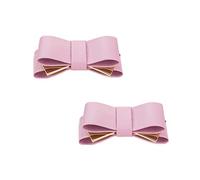 douqu un par novia boda accesorios de soporte de clips de colores Multi elegante arco zapatos de piel Para Mujer
