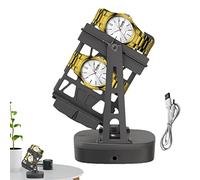 Dous Reloj | Reloj Alimentado por USB - Winder Double Relojes Winder Machine para Hombres y Mujeres, Dispositivo bobinado