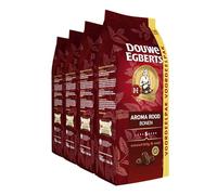 Douwe Egberts Granos de café Aroma Rojo Beneficio Embalaje (4 Kilogramos - Intensidad 05/09) - 4 x 1000 Gramos