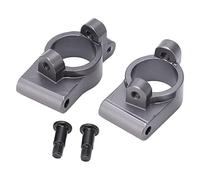 DouWen MO 1 par de Soportes de buje Trasero para Coche RC, Asientos de Eje Trasero de aleación de Aluminio para vehículos Todoterreno RC Intrepid 1/16, Piezas de Repuesto de Alta Resistencia