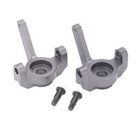 DouWen MO 2 Piezas de Copa de dirección para RC, de aleación de Aluminio, Reduce la fricción, fácil de reemplazar; Piezas de Coche RC para 1/16 Off Roader con Tornillos; Bloques de dirección