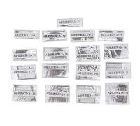 DouWen MO 340 piezas de barras de resorte de acero para relojes, diámetro de 1,3 mm, longitudes de 10 a 26 mm, kit de herramientas de barras de resorte duraderas para el reemplazo de correas